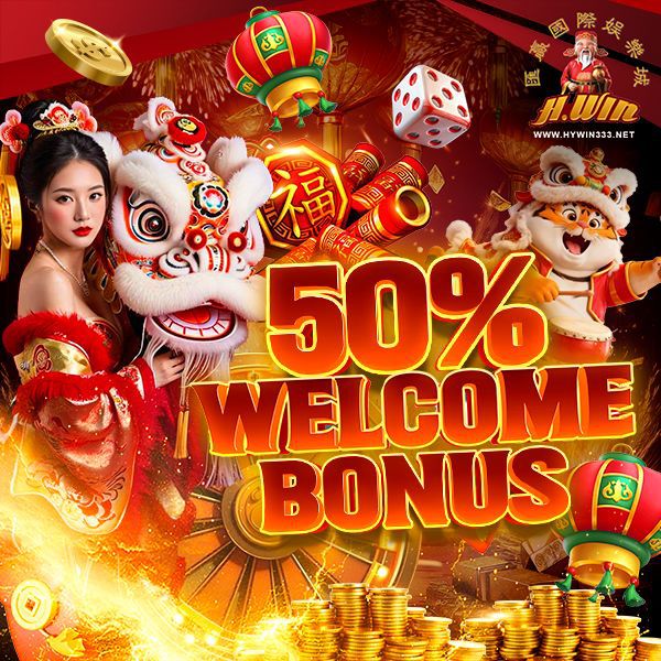 WELCOME BPNUS 50%