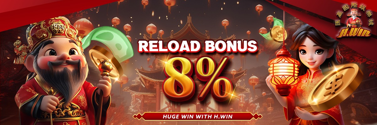 RELOAD BONUS 8%