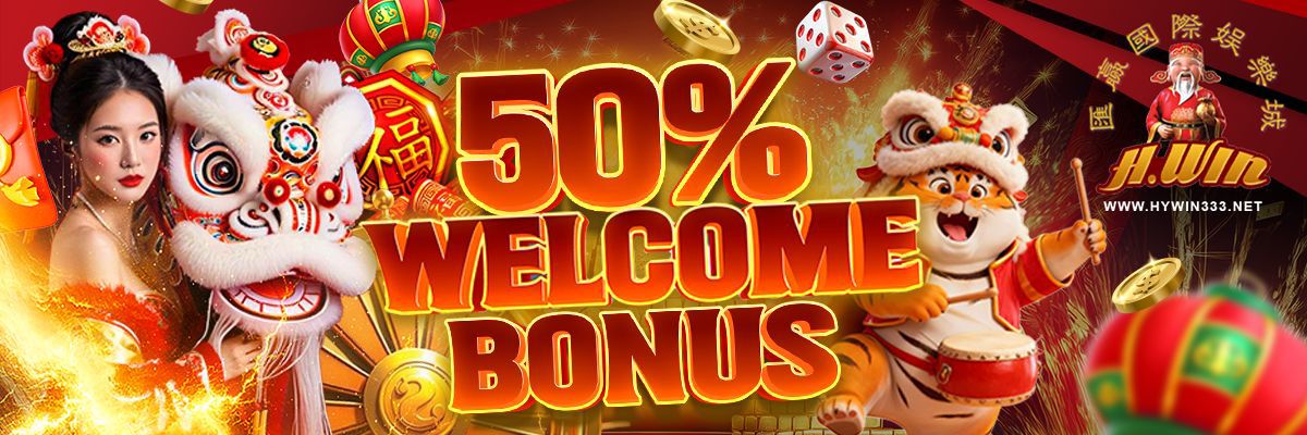 WELCOME BPNUS 50%